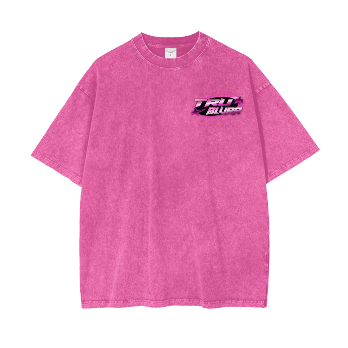 TRUBLVRR Acid Wash Oversize T-Shirt - 250 GSM